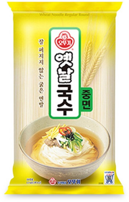 [오뚜기] 옛날국수 중면 1.5kg x 9, 9개