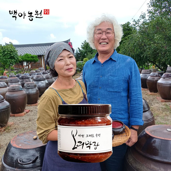 백야농원 재래식 전통막장 시골 막장 보리막장 전통장맛집, 1개, 500g