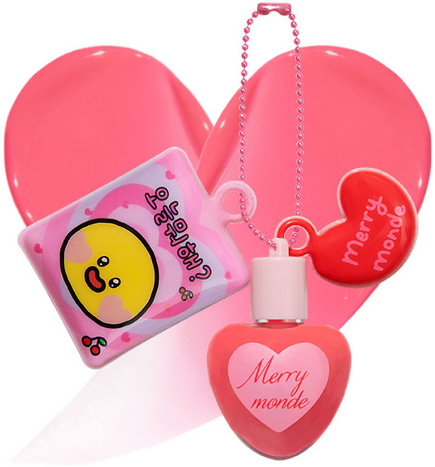 라인프렌즈 메리몽드 키링틴트, 1개, 02 #미니구아바