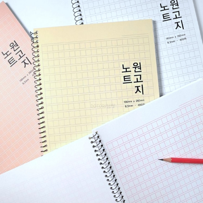 원고지 노트 백일장 글짓기 초등학교원고지, 민트