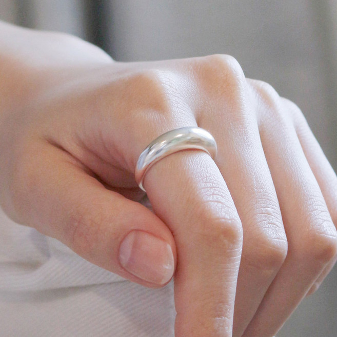 반지소 925실버 여성 순은 가락지 반지 볼드링