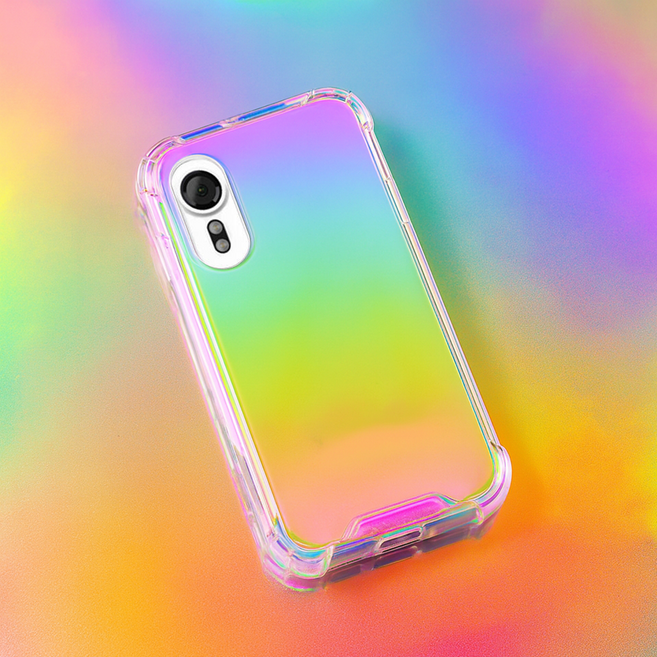 잼폰 키즈폰 오로라 범퍼 투명 케이스