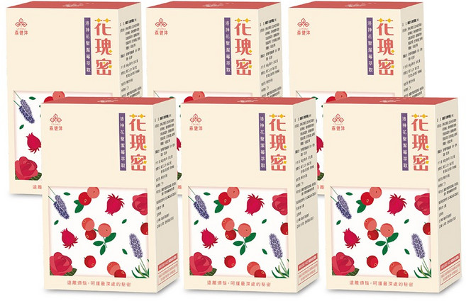 森健津 花瑰密膠囊 洛神花聖潔莓萃取, 6個, 30顆