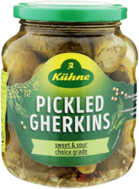 퀴네 피클드 게르킨스 러시안스타일 피클, 670g, 1개
