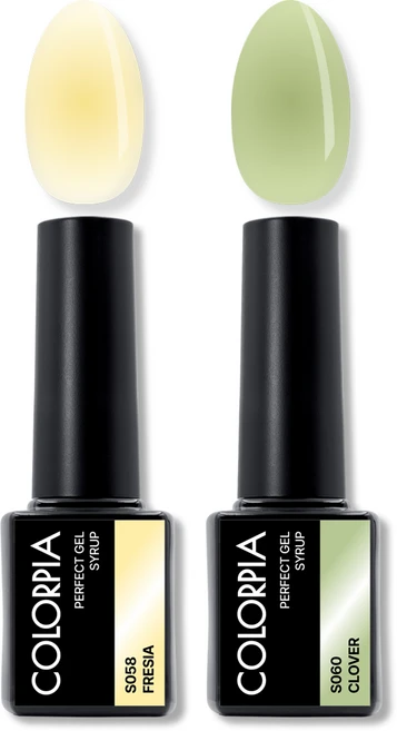 칼라피아 원스텝 퍼펙트젤 시럽 젤네일 세트, 1세트, 07. 프리지아+클로버 - 쿠팡