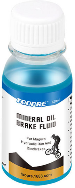 자전거 유압 브레이크 미네랄 오일 블루, 1개, 60ml