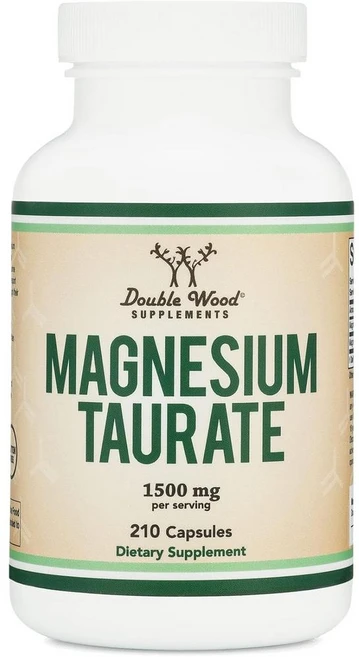 호주 더블우드 Double Wood Magnesium Taurate 마그네슘 타우레이트 보충제 500mg 비건 캡슐, 210정, 3개 - 쿠팡