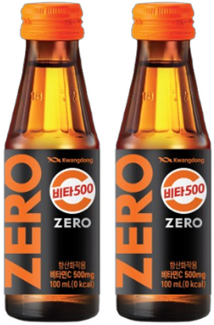 광동제약 비타 500 제로, 100ml, 100개