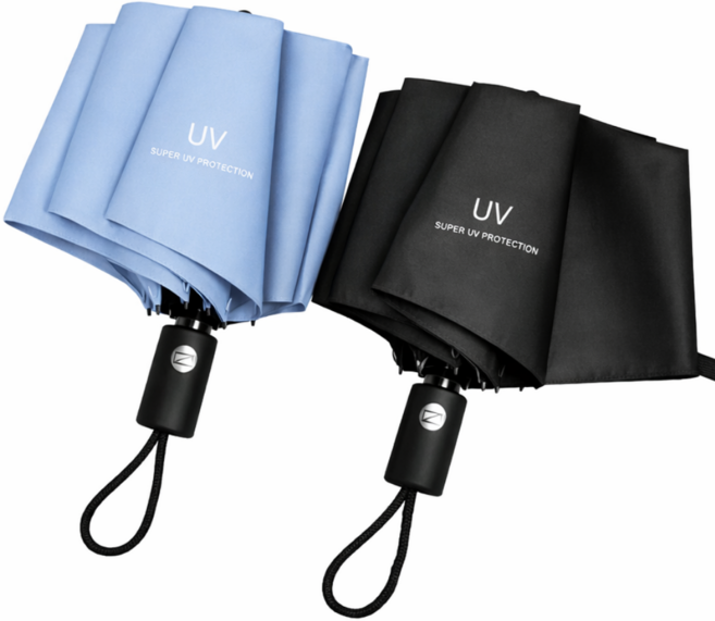 단물 자외선차단 고급 3단 자동우산 겸 양산/ 접이식 암막 우양산 2종