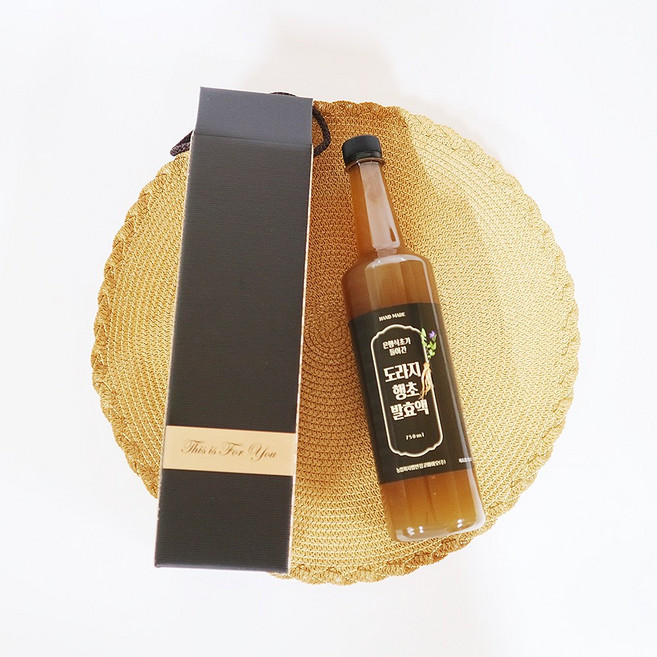 10년이상 천연발효시킨 도라지은행식초 750ml, 750ml × 1병, 1개