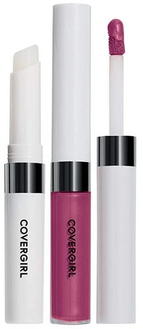 Covergirl Outlast 올데이 립 컬러 모이스처라이징 탑코트 뉴트럴 쉐이드 컬렉션 도자기 1팩 163022, 860 독특한 버건디 - 쿠팡