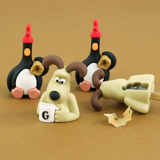 월레스와 그로밋 피규어 연필깎이 1종 그로밋 1개