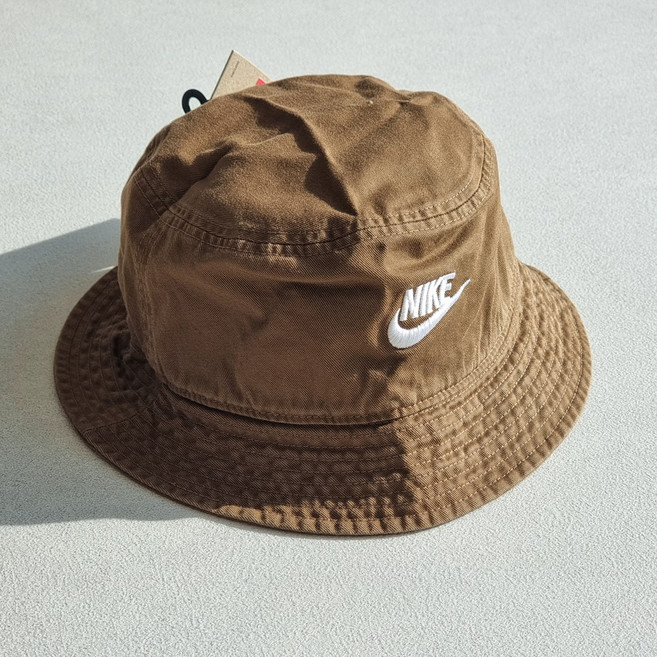 나이키 모자 대두 빅사이즈 60호(L) 에이펙스 벙거지 버킷 햇 운동 로고 등산 브라운
