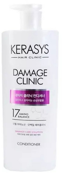 케라시스 헤어클리닉 데미지 클리닉 단백질 컨디셔너 케라시스 애경, 1개, 600ml