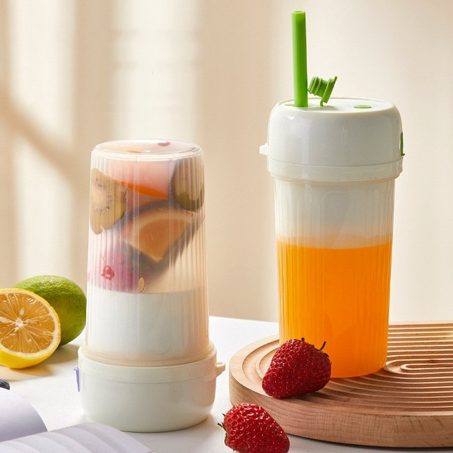 무선 휴대용 믹서기 착즙기, 녹색