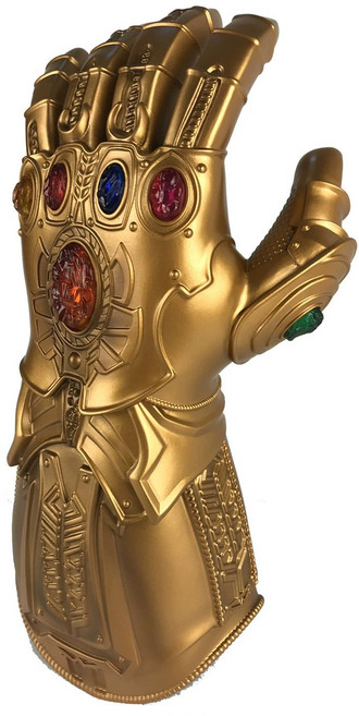 타노스 건틀렛 장갑 LED 팔 어벤져스 손 인피니티, 1개, 어린이 아이언맨 비발광 분리불가