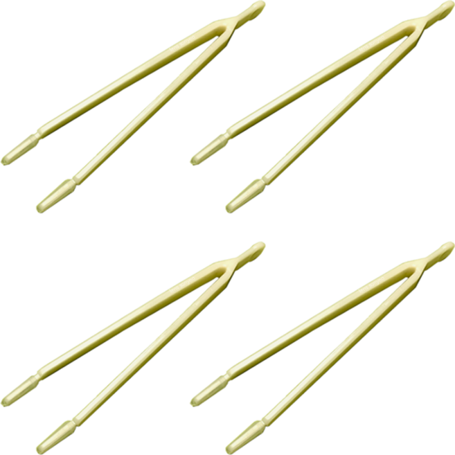 렌즈소녀 빅사이즈 렌즈집게, 4개, 아이보리(12cm)