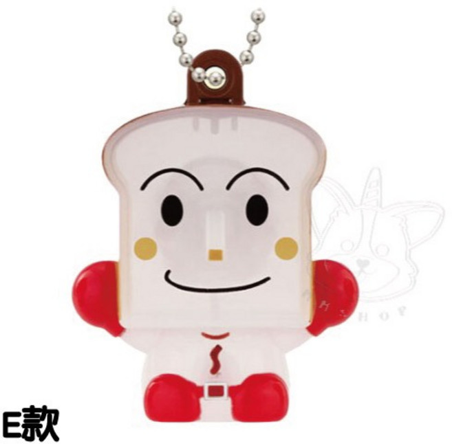 BANDAI 麵包超人發光吊飾, 1個, E款/吐司麵包超人2G221