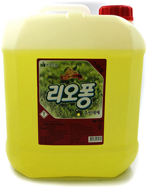 성진캠 리오퐁 주방세제 13kg, 1개