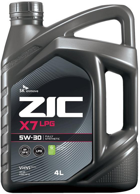 ZIC X7 LPG 5W30 4L 엔진오일, 1개
