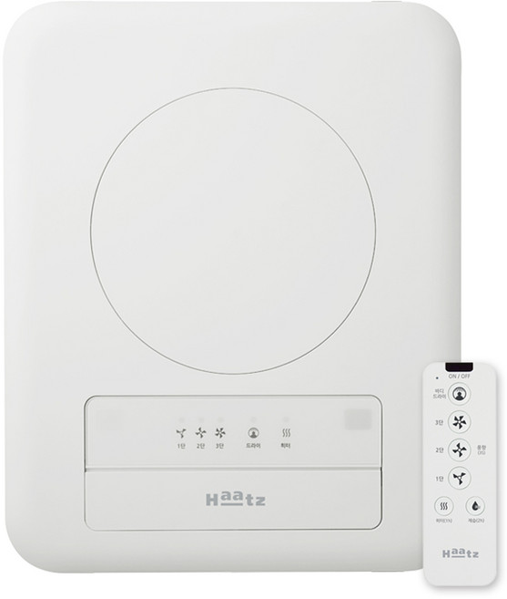 하츠 티오람 욕실 복합 환풍기 HMF-G500 (환기 온풍 제습 바디드라이), 화이트