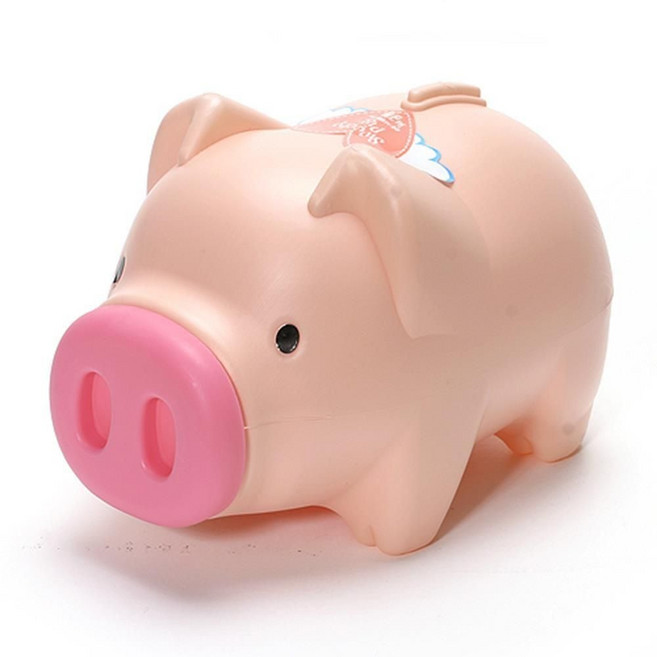 핑크 돼지저금통 대2호 동물저금통 판촉물 사은품cra2+2RSZ, 색상, 1개