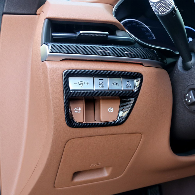 터보카 호환 G80 RG3 튜닝 크러쉬 패드 커버, [유광카본 Carbon] 크러쉬패드, 기타