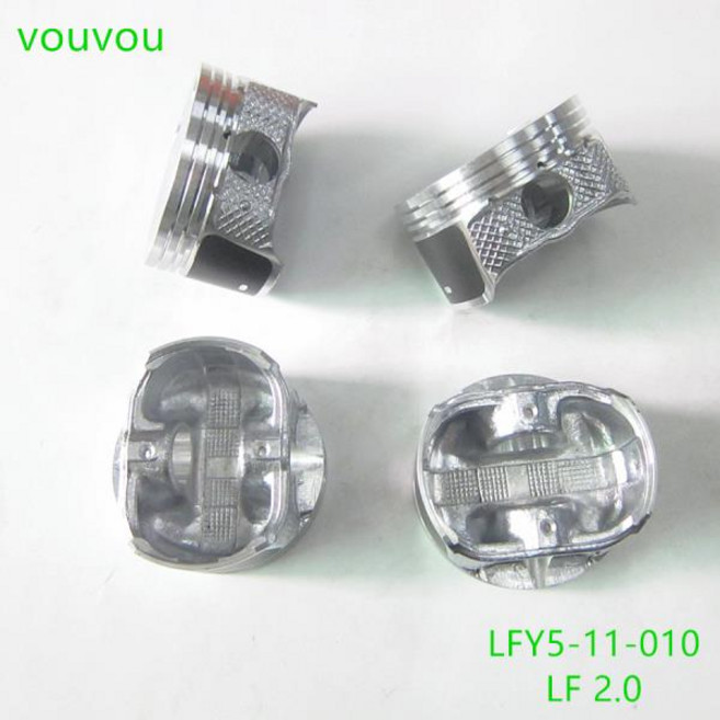 자동차 액세서리 LF 엔진 부품 피스톤 STD 크기 LFY5-11-010 for Mazda 3 2004-2012 2.0 6 5 Premacy 87mm, 02 piston with ring