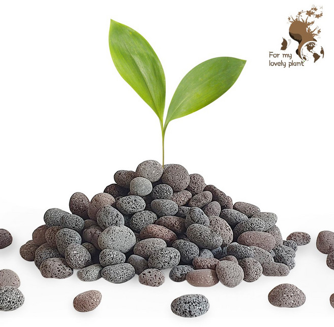 라바스톤 15kg 대포장 화산석 화분돌 인테리어 자갈 정원 조경 거목산업사, 레드, 3호 50-70mm, 1개