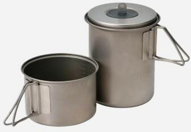 스노우피크 미니솔로 콤보티탄 SCS 004TR백패킹코펠, 1개