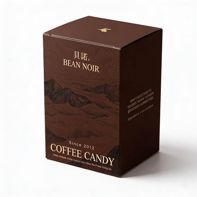 빈누아 커피콩 캔디 진한 에스프레소맛 고급 사탕, 200g, 1개