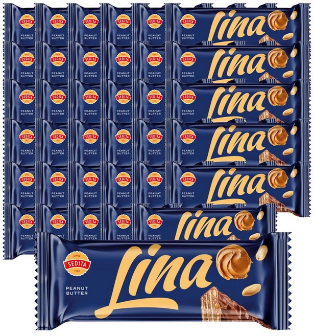 유럽 웨하스 과자 세디타 밀라 SEDITA LINA 50g X 36개, 1개