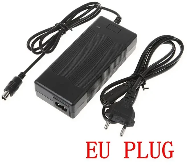 자전거 악세사리 36V 2A 전기 배터리 충전기 10 시리즈 스쿠터 ebike에 대 한 42V 리튬 이온 폴리, EU plug, 02 EU