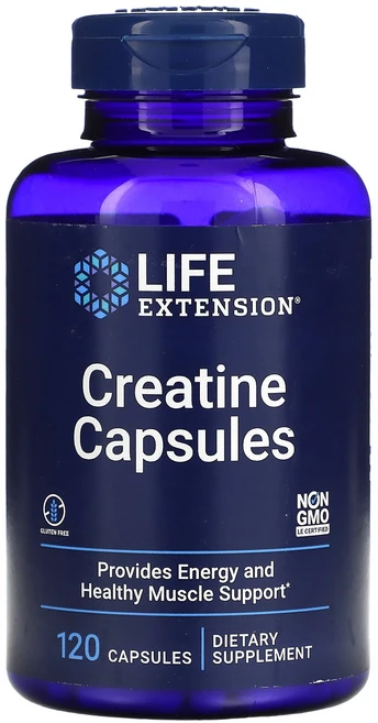 1+1 라이프익스텐션 모노 크레아틴 1000mg 120캡슐, 120정, 2병 - 쿠팡