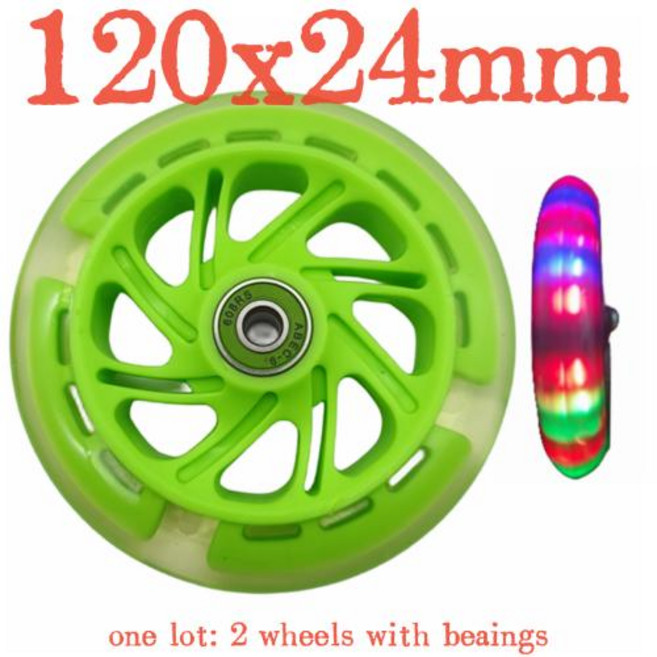 스쿠터 조명 깜박임 120x24mm, 120mm 2, 1개