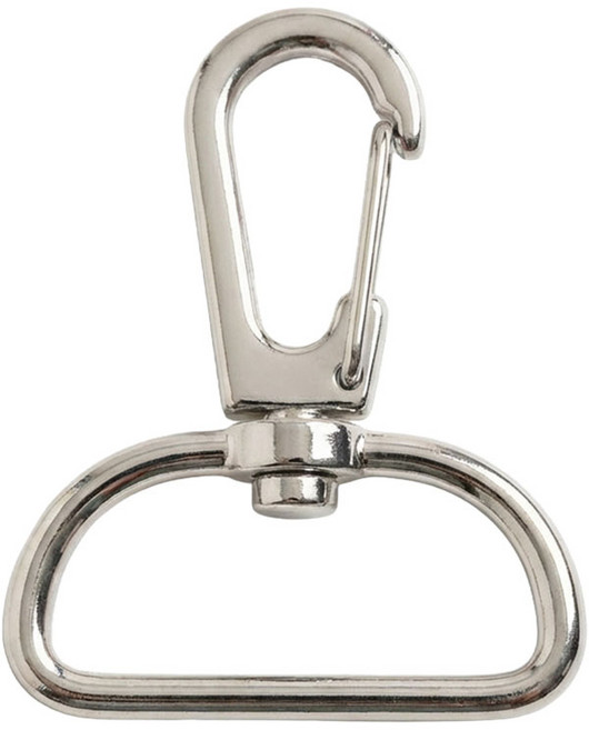 U가방고리 가방고리 연결고리 액세서리 부자재, 1개, 32mm_니켈