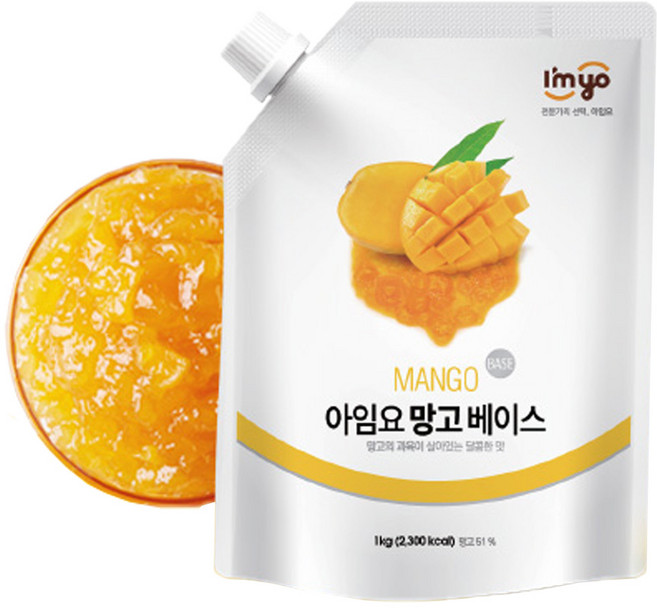 아임요 망고베이스, 1kg, 1개