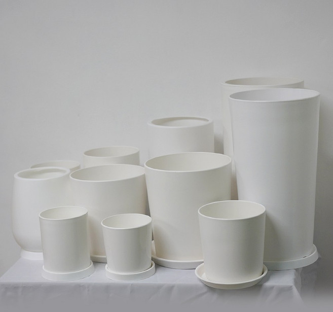 분갈이 인테리어에 좋은 소형 중형 대형 플라스틱 원형 화분 5종 중 택1, 1개, 사이즈