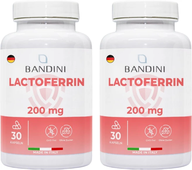 독일 락토페린 200mg 비타민C 60mg 함유 30캡슐 x 2개, 30정 - 쿠팡