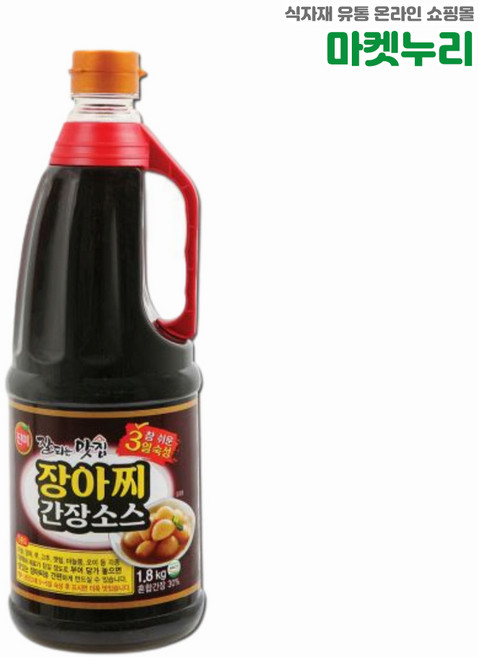 진미 잘되는 맛집 장아찌간장소스 1.8L 1BOX(6개입), 6개