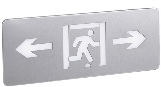 방폭 유도등 피난유도등 표지판 조명 교육 경고등 비상 화재 출구 표시등, 05. 단면 양방향, 1개