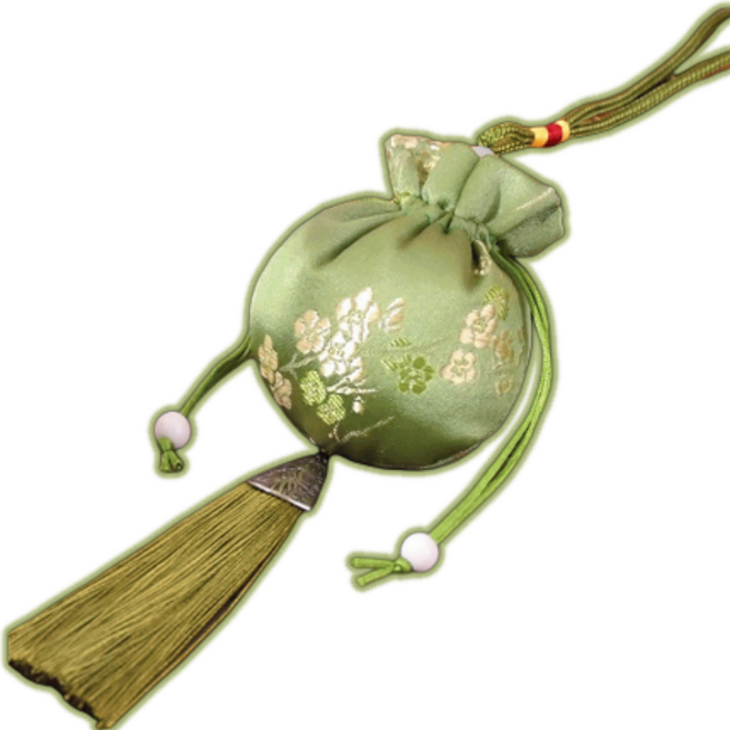 루반느 명절 복주머니 설날 세뱃돈 어린이집 선물 세트, 행운그린