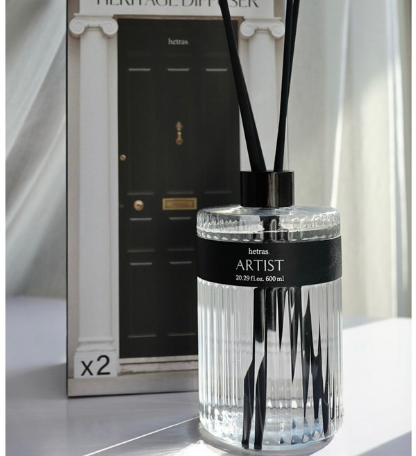 Hetras HERITAGE 香氛擴香 600ml, 1個, #36 New White盒裝,1瓶(600ml) (裸裝"無盒")