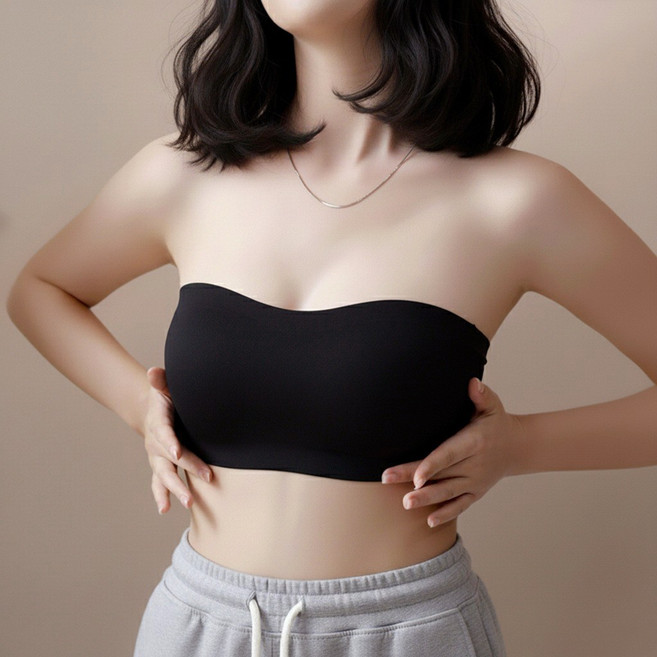 제너럴에이 오프숄더브라 브라탑 웨딩브라 끈없는 브라