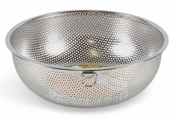 스텐 타공 볼바구니 8호 채망 채반 소쿠리 편수 바구니, 1개