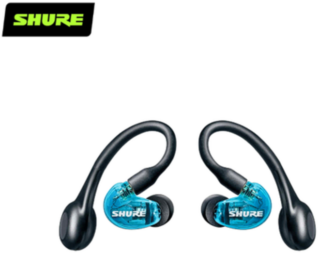 SHURE AONIC215 TW2 슈어 블루투스 이어폰 블루