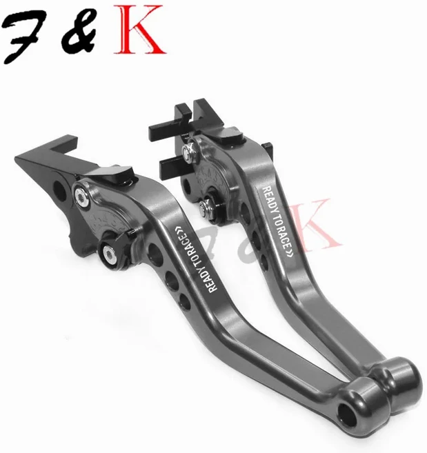레이스 준비 오토바이 액세서리 DUKE 390/250/200/125 Duke390 2010-2024 용 짧은 브레이크 클러치 레버, 07 Titanium-A
