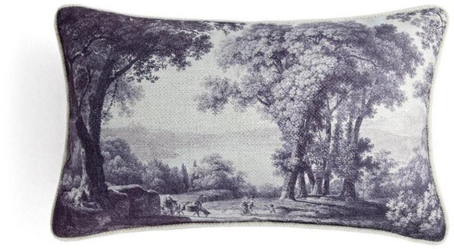 시크릿 가든 꽃 쿠션 커버 거실 소파 실내 야외 파티오 베개 케이스 레트로 홈 농가 전원 주택 장식, 1개, 색상: 2. 30x50cm(NO FILLING)