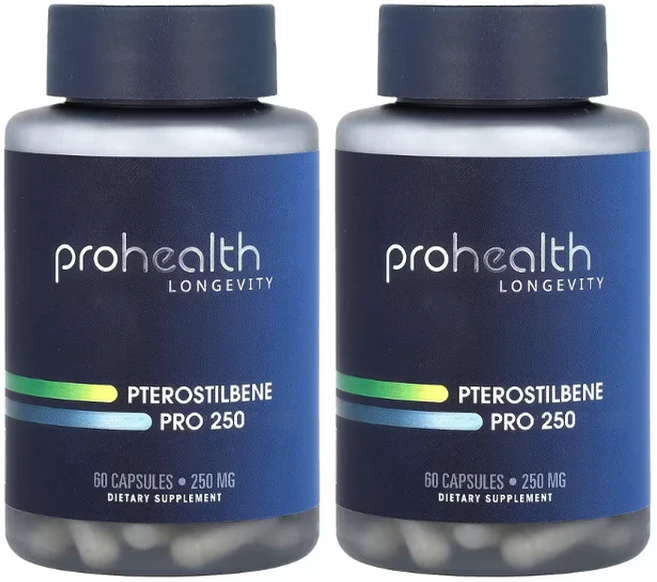 프로헬스 프테로스틸벤 프로 250 캡슐, 60정, 2개 - 쿠팡