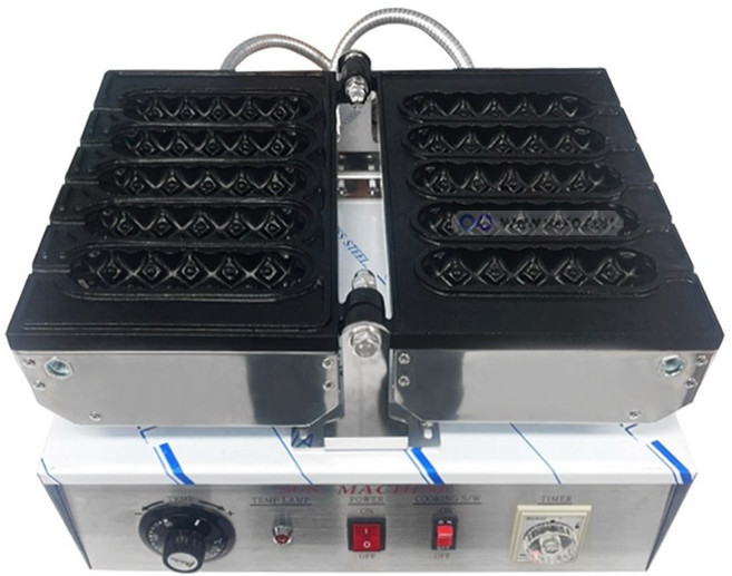 태양산업 정품 전기식 와플버그기계 1구 5p